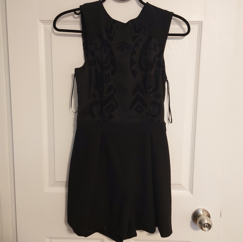 Finders Keepers black romper/jumpsuit. Size small